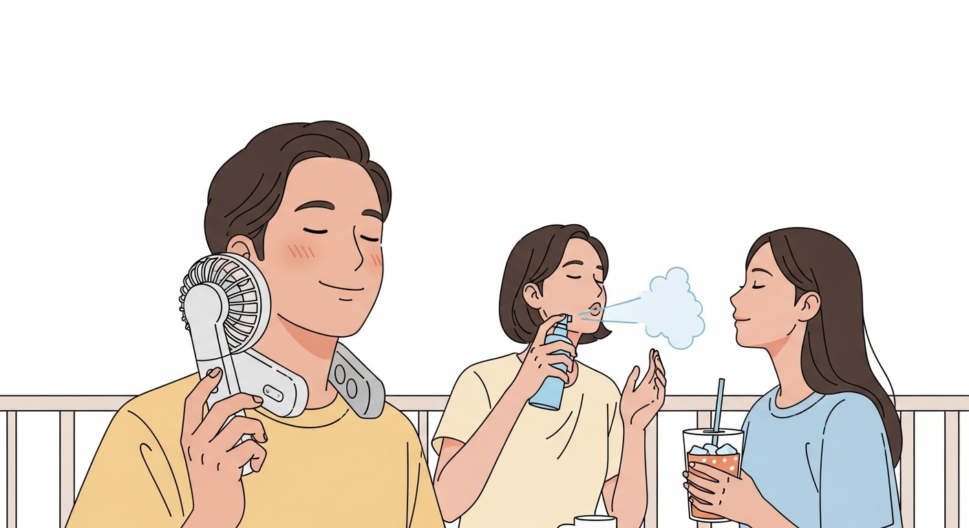 本当に効くのはどれ？私が厳選した「買ってよかった」涼感アイテム3選