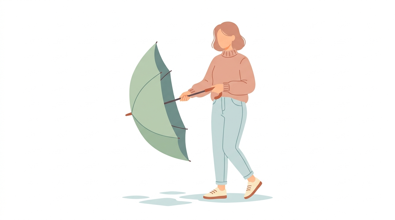 雨の日の『困った！』を解決？HAGOOGIの逆折れ式と機能性を徹底検証