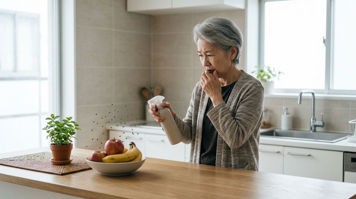 キッチンで殺虫剤は使いたくない、その正直な気持ち